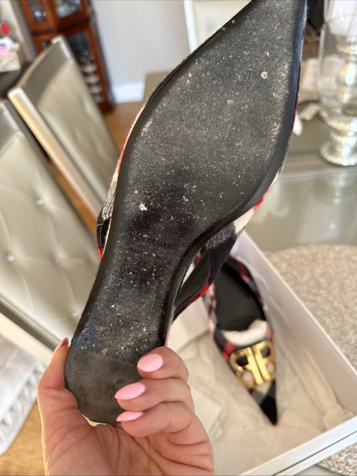 Balenciaga Knife Flats Pointy Toe Very Sexy And Stunning 😍 Size 40(9) Italy - Image 4 of 4