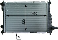Mahle KüHler WasserküHler MotorküHler FüR Chevrolet Matiz Spark M200 M250 M300