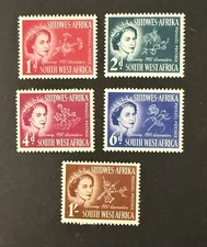 South West Africa 1953 QEII Coronation SG 149/53 MH