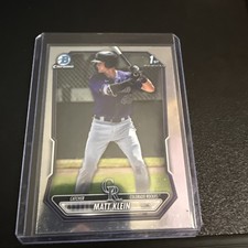 2026 Bowman CHROME 1st Bowman BCP-146 Matt Klein, Colorado Rockies