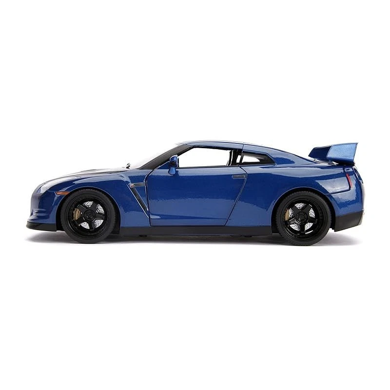 JADATOYS 1/18 Fast & Furious Diecast Brian's Nissan GT-R R35 with Light&BRIAN 42 - Image 2 of 4