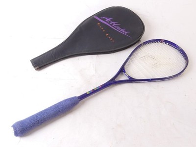 Squash Racket Schläger + Hülle 27 Zoll Delirium Rave Line A. Heckel