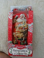 coca-cola santa playing cards