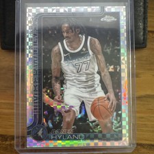 2025-26 Topps Chrome #90 Bones Hyland X-Fractor Minnesota Timberwolves