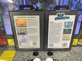 Sega Genesis Lot of 2: Decap Attack + Kid Chameleon CIB Complete & Tested