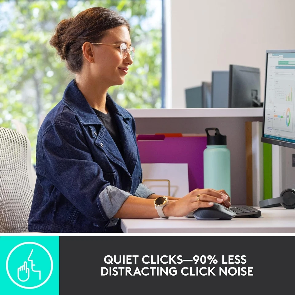 Mx Keys Combo For Business Gen 2 - Graphite - Esp - Mediter NEW - Image 4 of 4