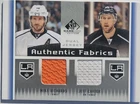 2013/14 UD Game Used Hockey Authentic Fabrics Dual Mike Richards / Jeff carter