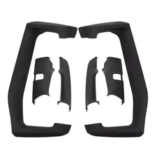 Left & Right Side Black Mirror Arm Cover Set Fit For Volvo VNL Truck 2004-2023