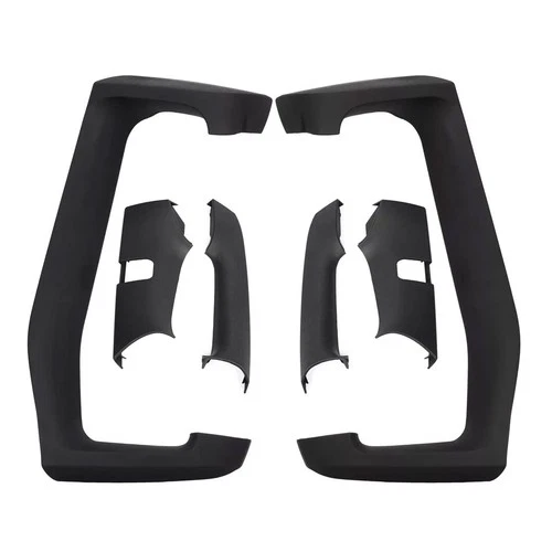 Left & Right Side Black Mirror Arm Cover Set Fit For Volvo VNL Truck 2004-2023