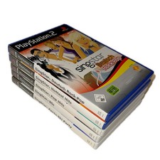 5x Singstar Sony Playstation 2 Ps2 Spiele Bundle singen karaoke apres 80s pop