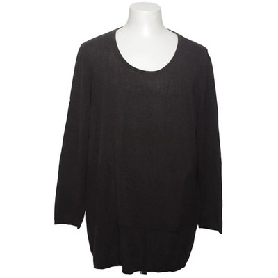 Peter Hahn, Strickpullover, Größe: 52, Grau, Baumwolle/Leinen/Viskose #3sm