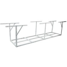 2x8FT Overhead Garage Storage Rack, Adjustable Storage Organization System