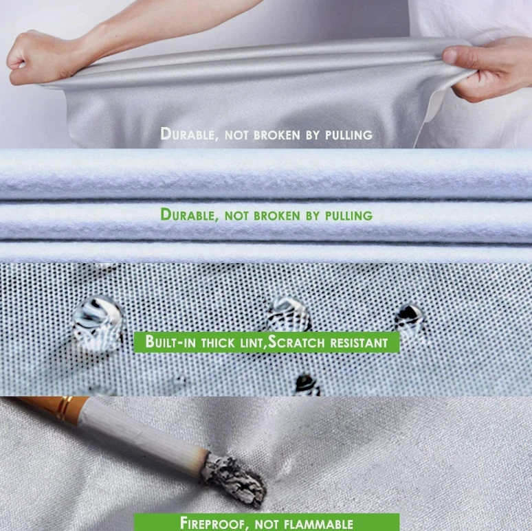 For JEEP Cherokee 6 Layer Full Car Cover Heavy Duty Outdoor 100% Waterproof - Изображение 3 из 4