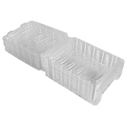 Plastic ESD Clamshell Case for 3.5" Internal Hard Drives (3.5" 10 Pack) - Picture 3 of 7