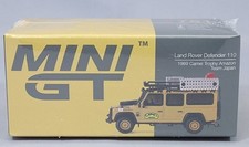 TRUESCALE MINIGT 1/64 Land Rover Defender 110 1989 Camel Trophy Collectables 17+