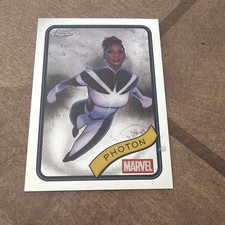 2025 topps chrome marvel base set PHOTON 24