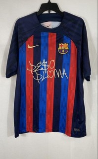 Nike Men's FC Barcelona 22/23 Home Jersey Peso Pluma Custom LOKII 03 Sz 2XL