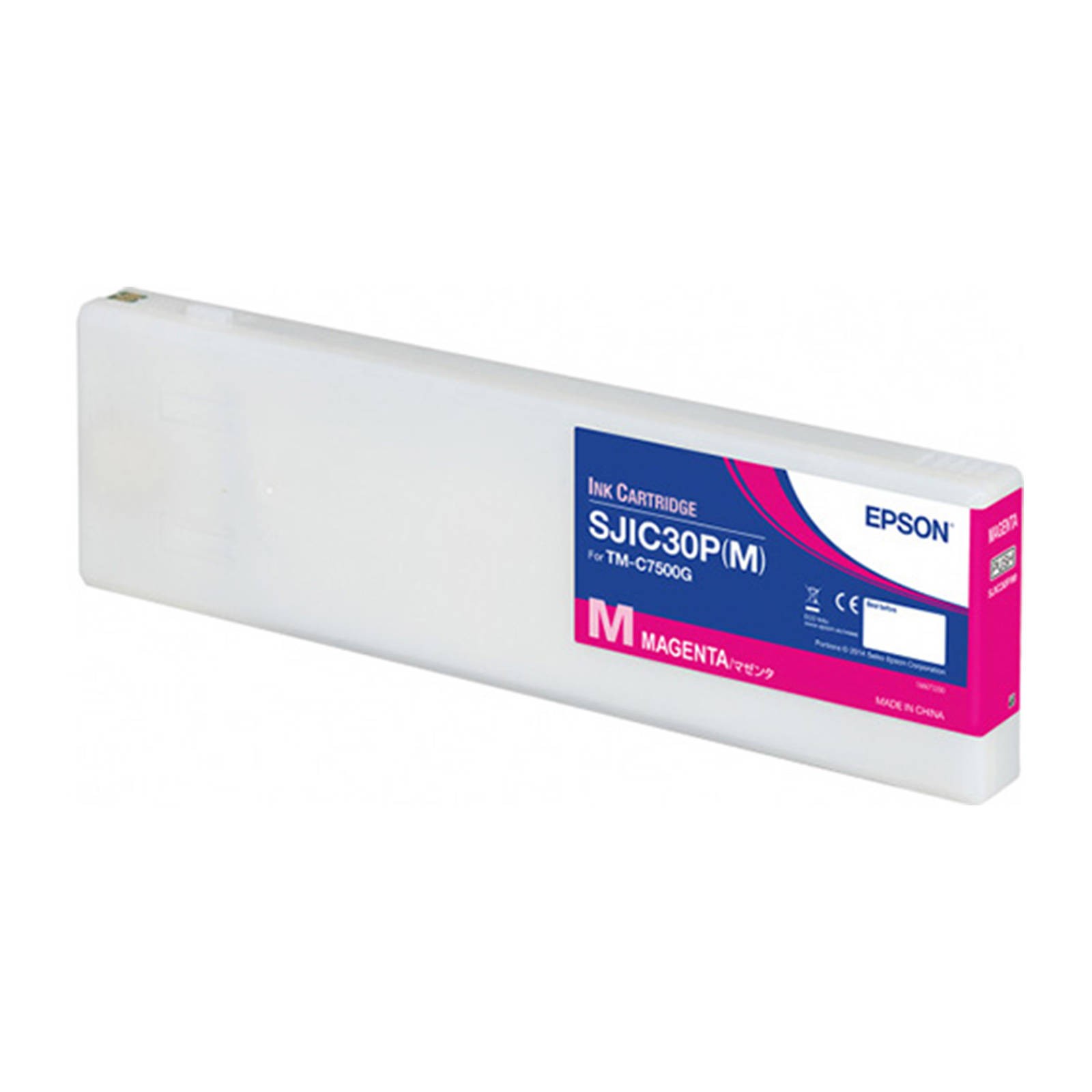 Epson Sjic30PM: Ink Cartridge for Colorworks C7500G Magenta. Colour Ink Type: Pi - Image 3