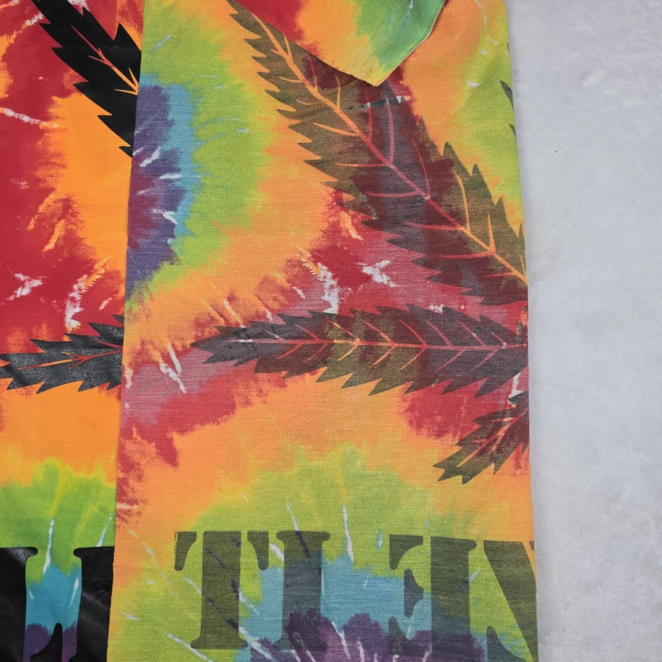 Tapiz de tela tie dye legalizarlo decoración colgante de pared 45x37 hoja de maceta de marihuana Foto 4 de 4