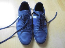 Lacoste Herren Sneaker Sport Schuhe blau grau Gr. UK 10.5, EUR 45, USA 11.5