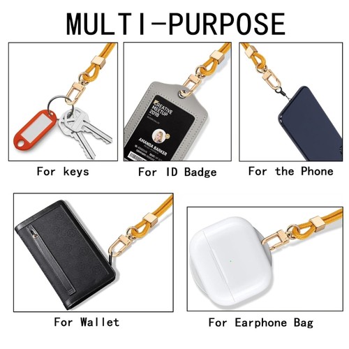 Adjustable Phone Lanyard Slings Hanging Cable Convenient Cellphone Holder Strap - 第 17/28 張圖片