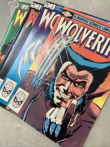 Wolverine 1-4 Full Set Frank Miller Chris Claremont Marvel 1982 1 2 3 4