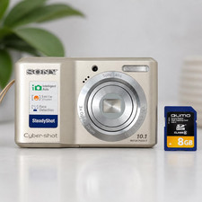 Vintage SONY Cyber-Shot S2000 Digital Camera with Card