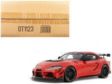 2023 Toyota Supra GT4 100 Edition Plasma Orange Limited Edition 1/18 Otto Mobile