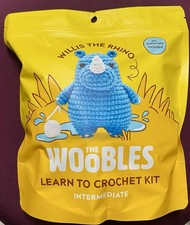 The Woobles Willis the Rhino Intermediate Crochet Kit NEW Wobbles