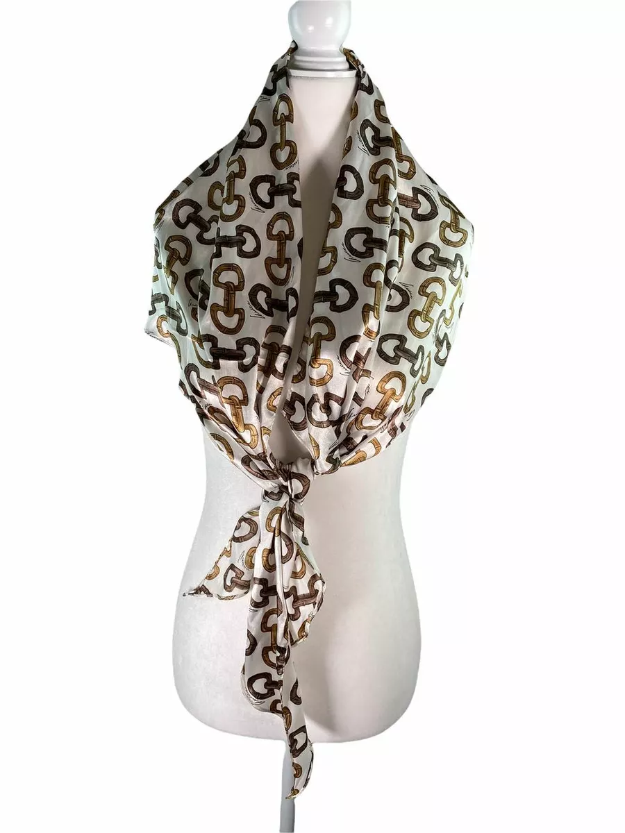 Louis Vuitton Chain Print Scarf