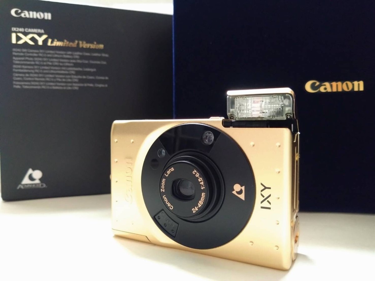 ⭐️希少⭐️限定⭐️Canon IXY 240 IXY limited Version Rare![Almost Unused in Box] Canon IXY 240 60th anniv. Gold