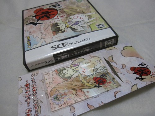 W/Limited Cleaner USED Nintendo DS Okami Den Japanese Version CAPCOM - Picture 11 of 12