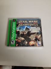 Star Wars: Episode I: Jedi Power Battles (Sony PlayStation 1, 2000) Case Broken3