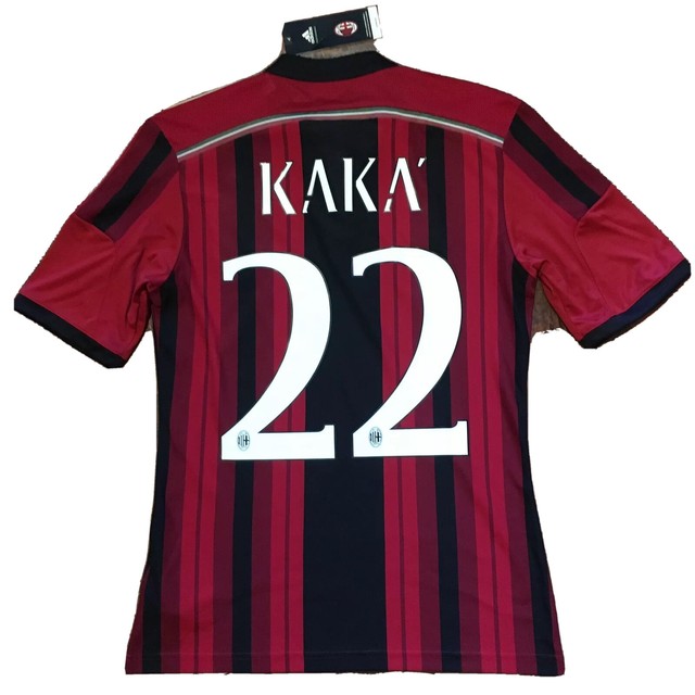 2014/15 AC Milan Home Jersey #22 KAKA Small Adidas ...