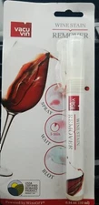 WINE STAIN REMOVER VACU VIN PORTABLE Spray Pen  Spray Wait Blot 0.34 oz/ 10 ml
