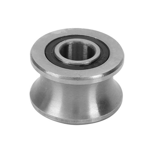 Stainless Steel U Ball Bearing Sealed Track Guide Pulley 8*22.5*14.5mm - Picture 4 of 8