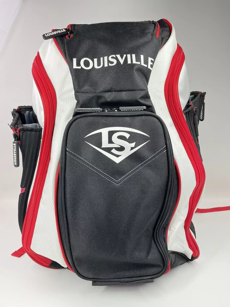 Louisville Slugger Prime Stick Pack, Black/Scarlet Baseball Holds Up To 4  Bats