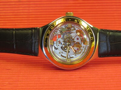 REFURBISHED - Swatch Irony Automatic CORPS ET AMES - ähnlich der Body & Soul