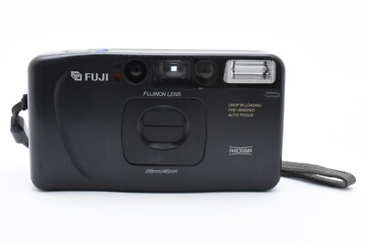 All Works![NEAR MINT+++] Fuji CARDIA Travel mini DUAL-P 35mm Film Camera From JP