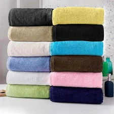 Luxurious Turkish Cotton Jumbo Bath Sheet Oversized (40x80) Hotel Spa Towel