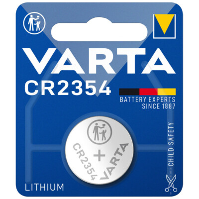 kQ Varta Knopfzelle Lithium CR2354 3V Batterien 1er Blister