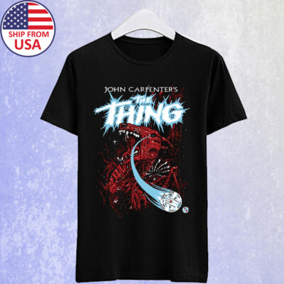 The Thing John Carpenter's Movie Men's Black Size S-5XL
