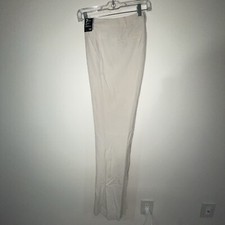 NWT 7th Avenue Design Studio NY Co Pants Modern Fit Beige, Straight Leg 12 Tall