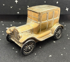 VTG Banthrico 1926 Ford Model T Coin Bank Metal 5.5" Long No Key