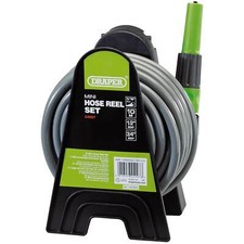 Image of Draper Garden Mini Hose Reel Set 1/2" / 12.5mm 10m
