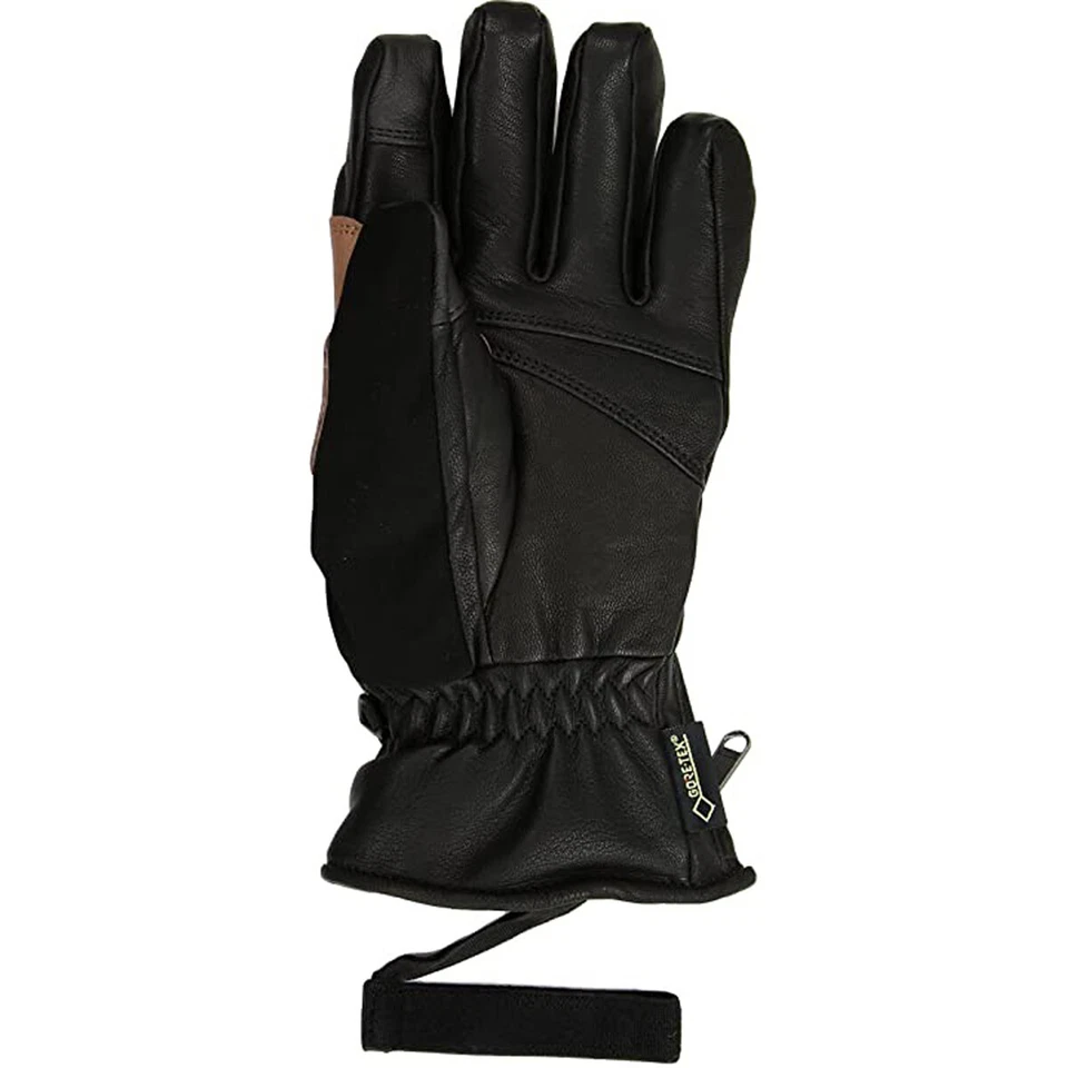Guantes Oakley Silverado Gore-Tex GTX Nieve Invierno Blackout Negros Para Hombre Medianos MD Foto 2 de 2
