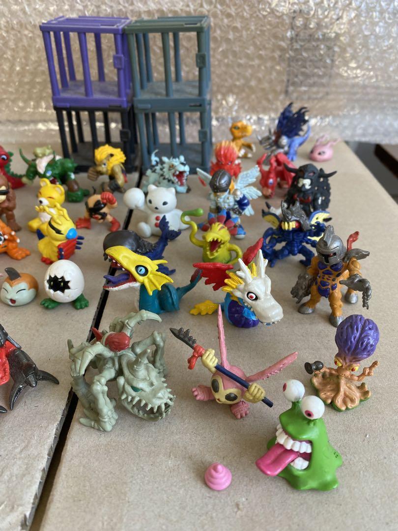 The Digimon Figure 1998 Released Early Semi-Complete | eBay