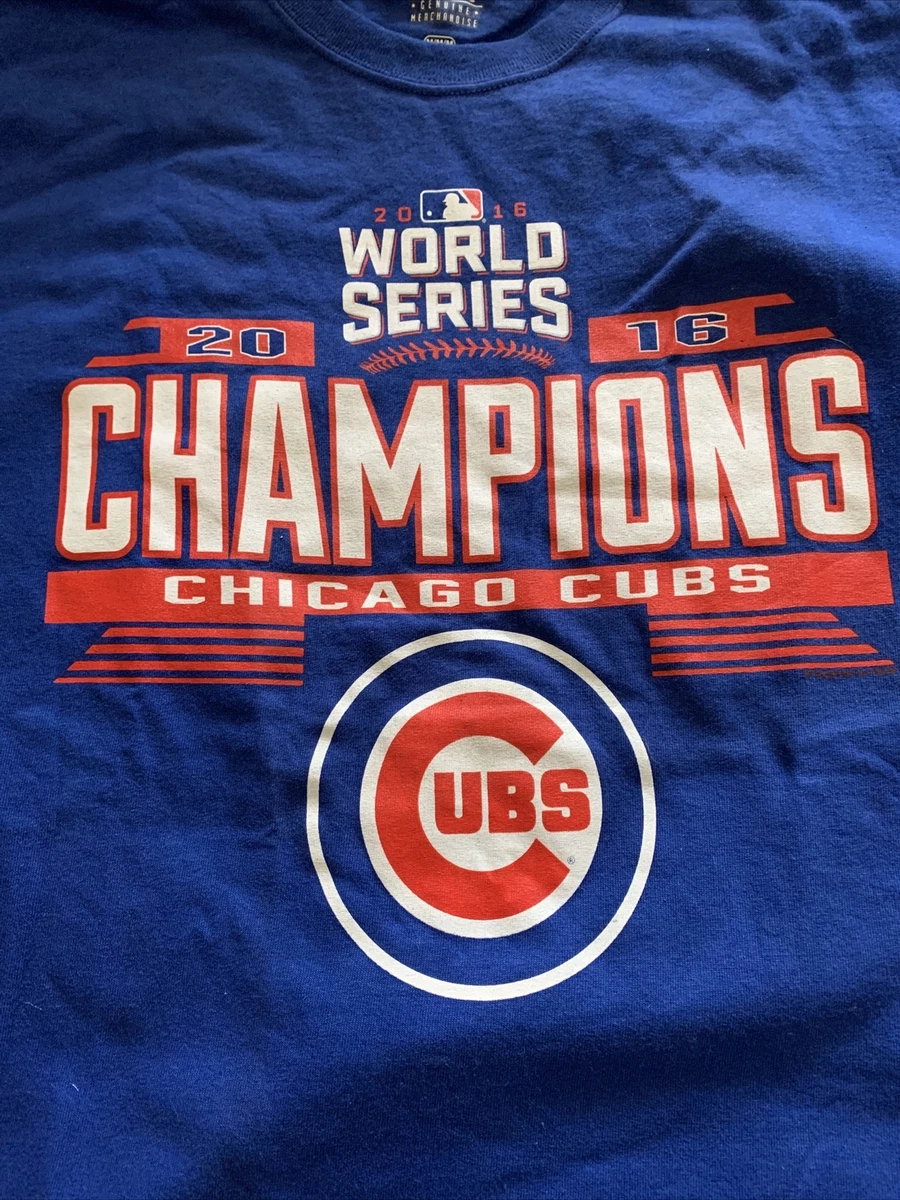 chicago cubs 2016 world series t-shirts