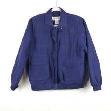 @ Lavon Petite Womens Jacket Size Pm Silk Coat Soft Bomber Wb1