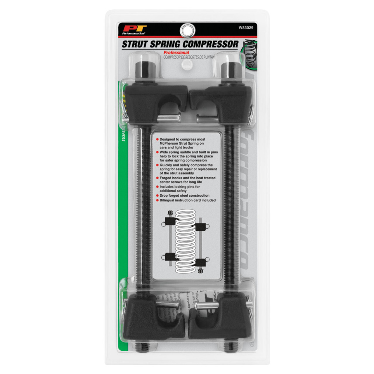 Performance Tool W83029 MacPherson Professional Strut Spring Compressor